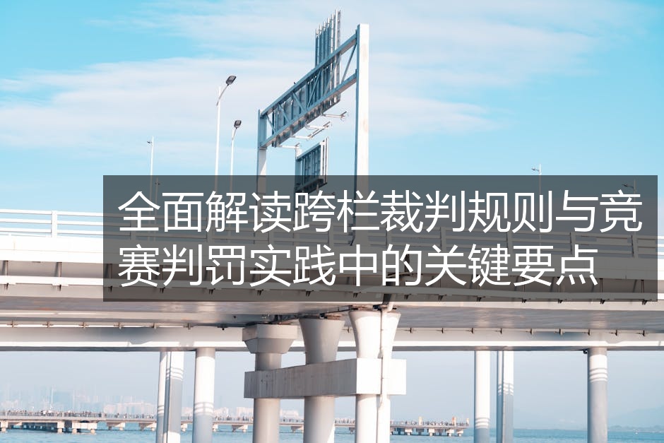 全面解读跨栏裁判规则与竞赛判罚实践中的关键要点